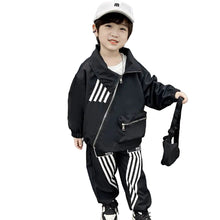 Load image into Gallery viewer, Zipper Striped Tracksuit
