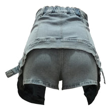 Load image into Gallery viewer, Irregular Denim Skort
