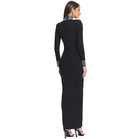 Crystal Trim Dress