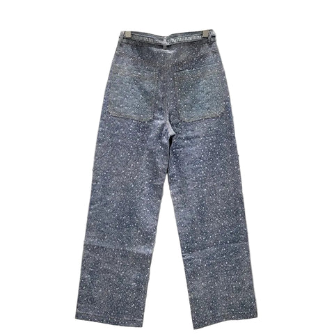 Crystal Rain Denim Jeans-Modern Baby Las Vegas