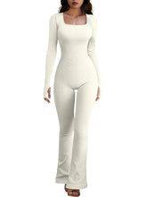 Load image into Gallery viewer, Square Neck Jumpsuit
