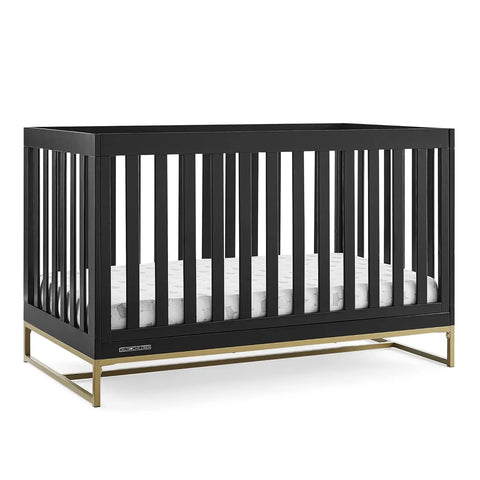 Gold Accent Convertible Crib-Modern Baby Las Vegas