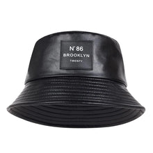 Load image into Gallery viewer, Leather Brooklyn Bucket Hat
