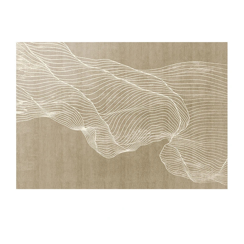 Luxury Abstract Lined Area Rug | Modern Baby Las Vegas