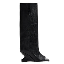 Load image into Gallery viewer, Square-Toe Irregular Heel Boots

