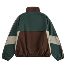 Load image into Gallery viewer, Vintage Patchwork Windbreaker Jacket
