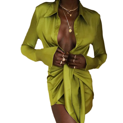 Draped Mini Skirt-Modern Baby Las Vegas