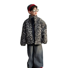 Load image into Gallery viewer, Leopard Wool Coat
