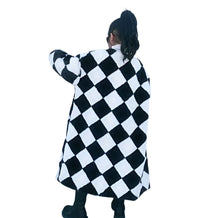 Load image into Gallery viewer, Diamond Checker Coat
