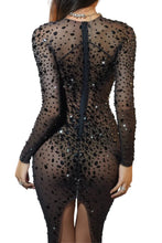 Load image into Gallery viewer, Mesh Crystal Dress

