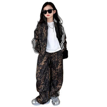 Load image into Gallery viewer, Striped Leopard Tracksuit
