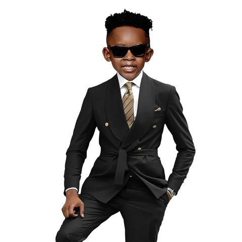 Belted Blazer Suit-Modern Baby Las Vegas