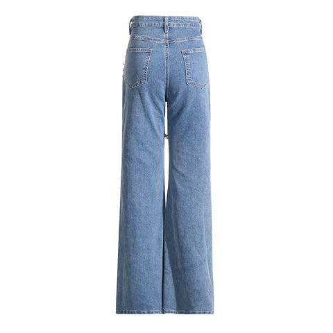 Swerve Crystal Denim Jeans