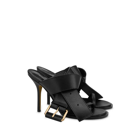 Cross Belt Buckle Sandals-Modern Baby Las Vegas