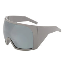 Load image into Gallery viewer, Oversized Punk Shield Sunglasses
