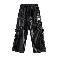 Load image into Gallery viewer, Futuristic Faux Leather Pant Set
