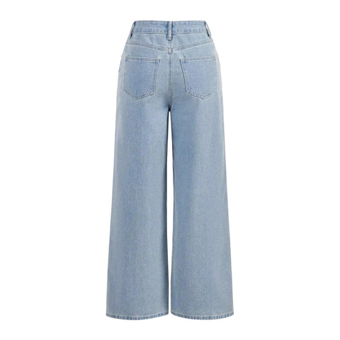 Pearl And Rhinestone Denim Jeans