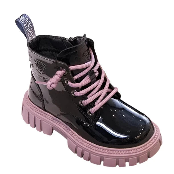 Patent Color Pop Boots