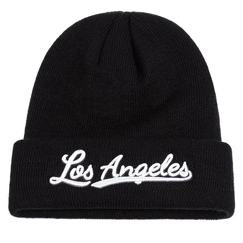 Los Angeles Letter Beanie Hat-Modern Baby Las Vegas