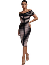 Load image into Gallery viewer, Striped Midi Dress
