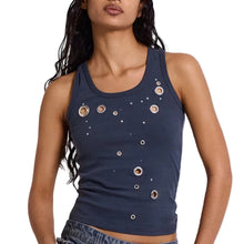 Load image into Gallery viewer, Metal Circle Tank Top
