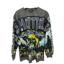 Load image into Gallery viewer, Mixed Emotion Graphic Long Sleeve Top
