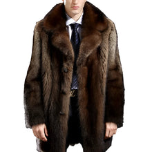 Load image into Gallery viewer, Brown Fur Coat
