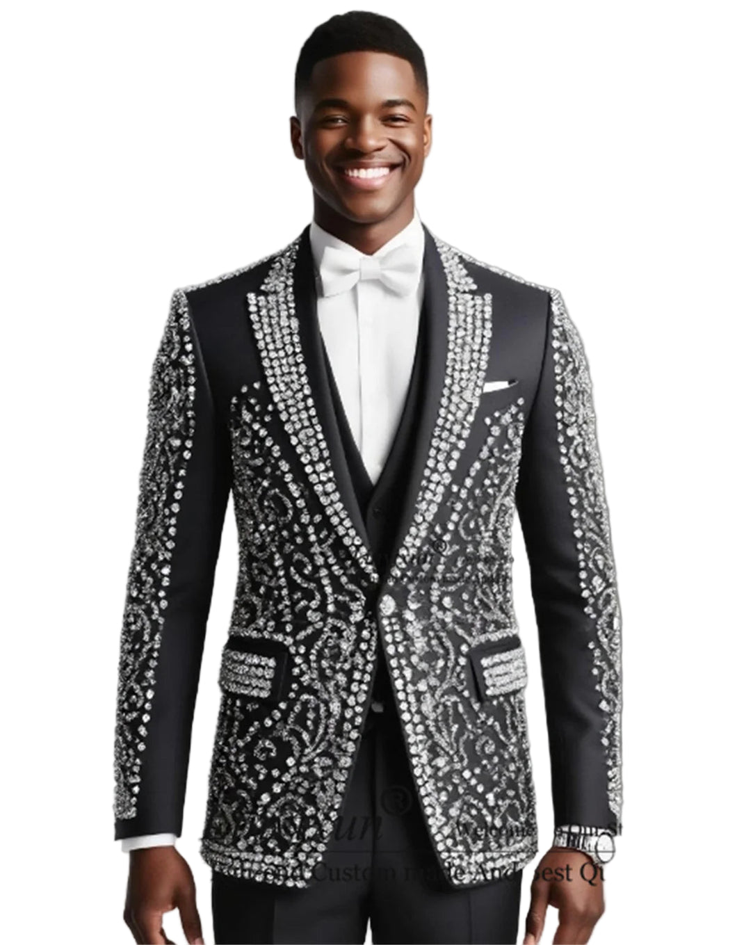 Luxury Crystal Design Tuxedo