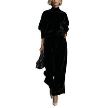 Load image into Gallery viewer, Velvet Pant Set
