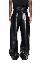 Load image into Gallery viewer, Baggy Leather Pants
