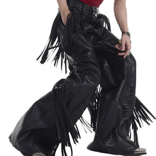 Load image into Gallery viewer, Fringe Leather Pants
