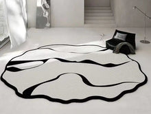 Load image into Gallery viewer, Black And White Modern Rug Collection
