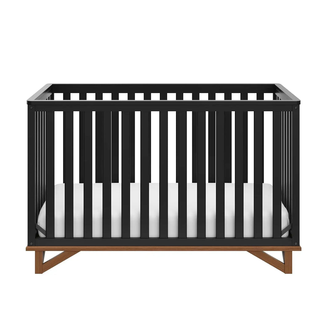 Black And Vintage Driftwood Crib