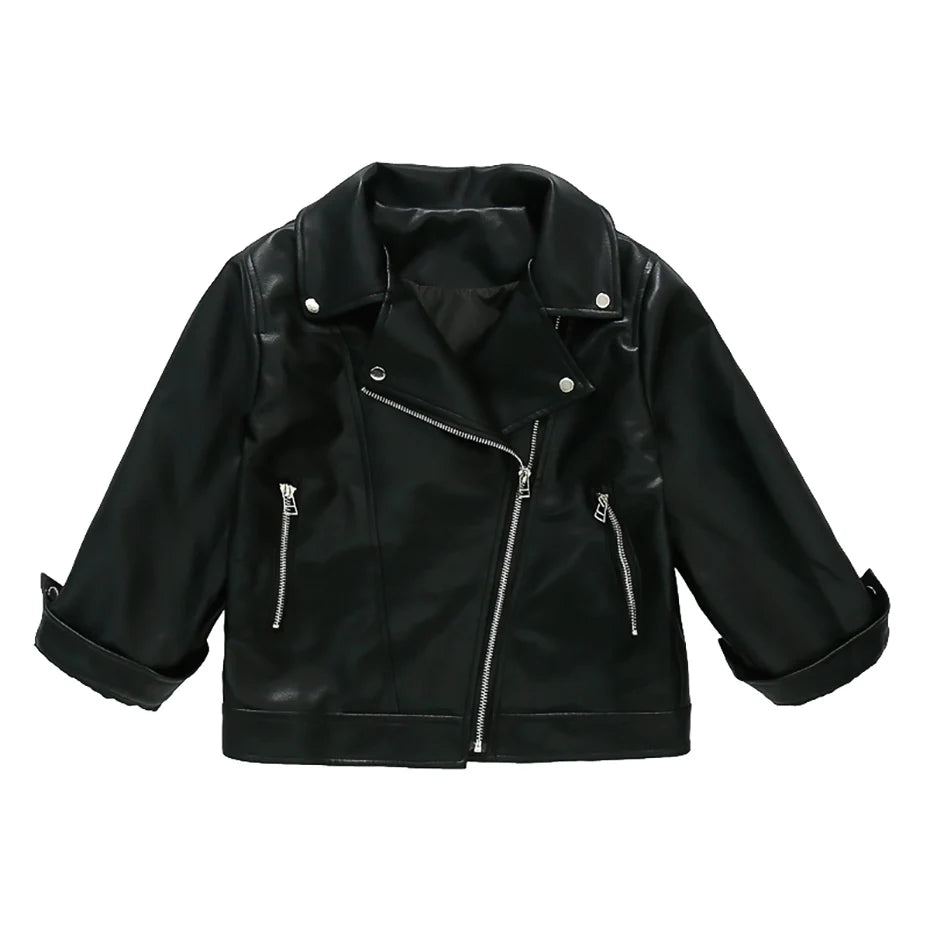 Zipper Leather Jacket