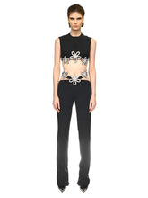 Load image into Gallery viewer, Diamond Flower Hollow Out Pant Set
