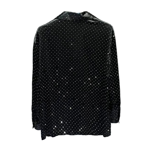 Crystal Speckled Blouse-Modern Baby Las Vegas