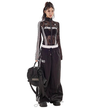Load image into Gallery viewer, Lace Striped Patch Top-Modern Baby Las Vegas
