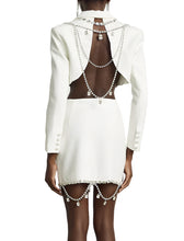 Load image into Gallery viewer, Ribbon Crystal Drip Skirt Set
