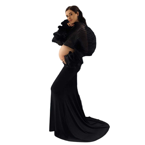 Pleated Maternity Skirt Set-Modern Baby Las Vegas