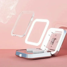 Load image into Gallery viewer, LED Mirror Contact Lens Cleaner Case
