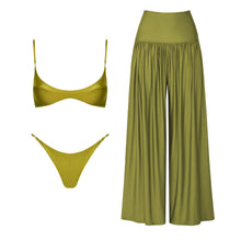 Load image into Gallery viewer, Gold Accent Swimwear Collection
