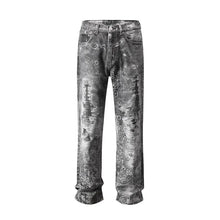 Load image into Gallery viewer, Paisley Digital Printed Denim Jeans-Modern Baby Las Vegas
