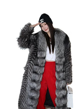 Load image into Gallery viewer, Ribbed Design Fur Coat
