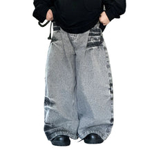 Load image into Gallery viewer, Vintage Wide-Leg Denim Jeans
