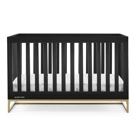 Gold Accent Convertible Crib-Modern Baby Las Vegas