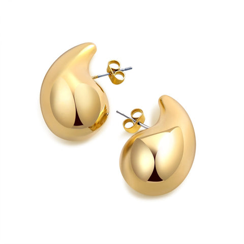 Small Vintage Chunky Hoop Earrings
