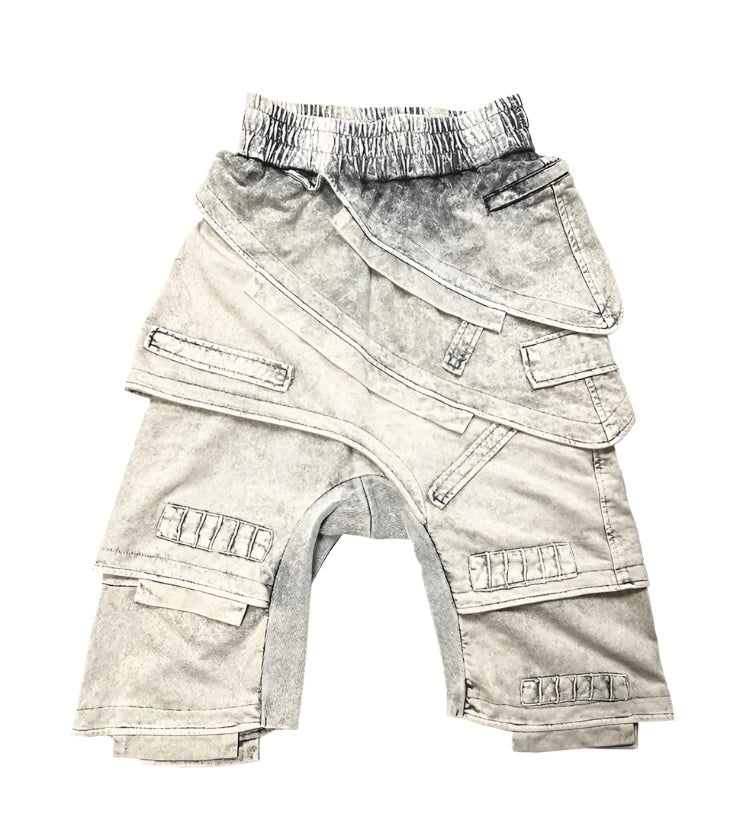 Layered Deconstructed Shorts | Modern Baby Las Vegas