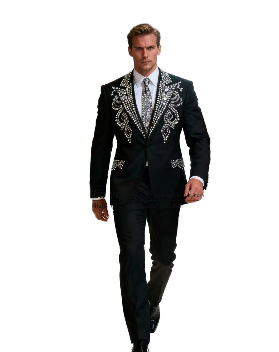 Crystal Collar Tuxedo