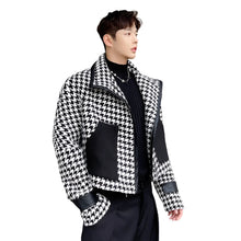 Load image into Gallery viewer, Houndstooth Patch Jacket
