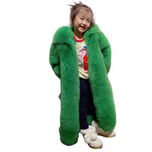 Load image into Gallery viewer, Long Fur Coat
